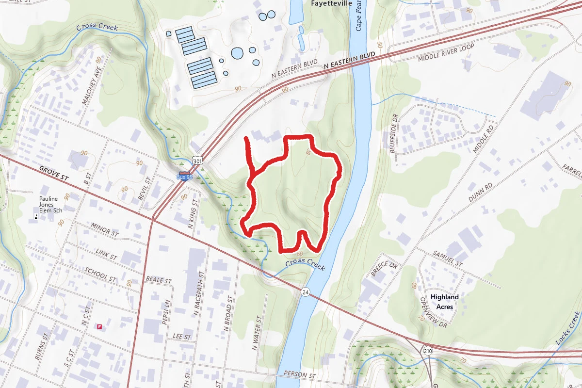 Cape Fear Botanical Garden Trail