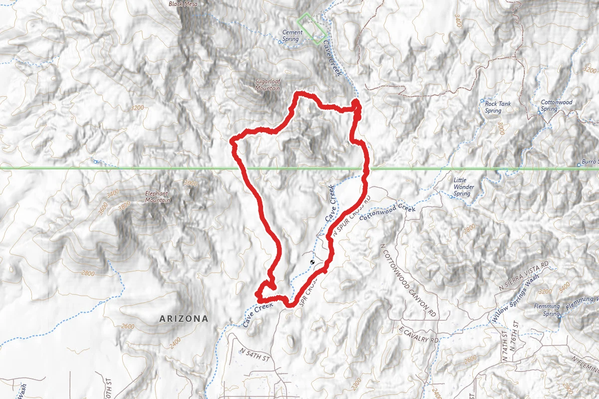 Spur Cross to Trail 252