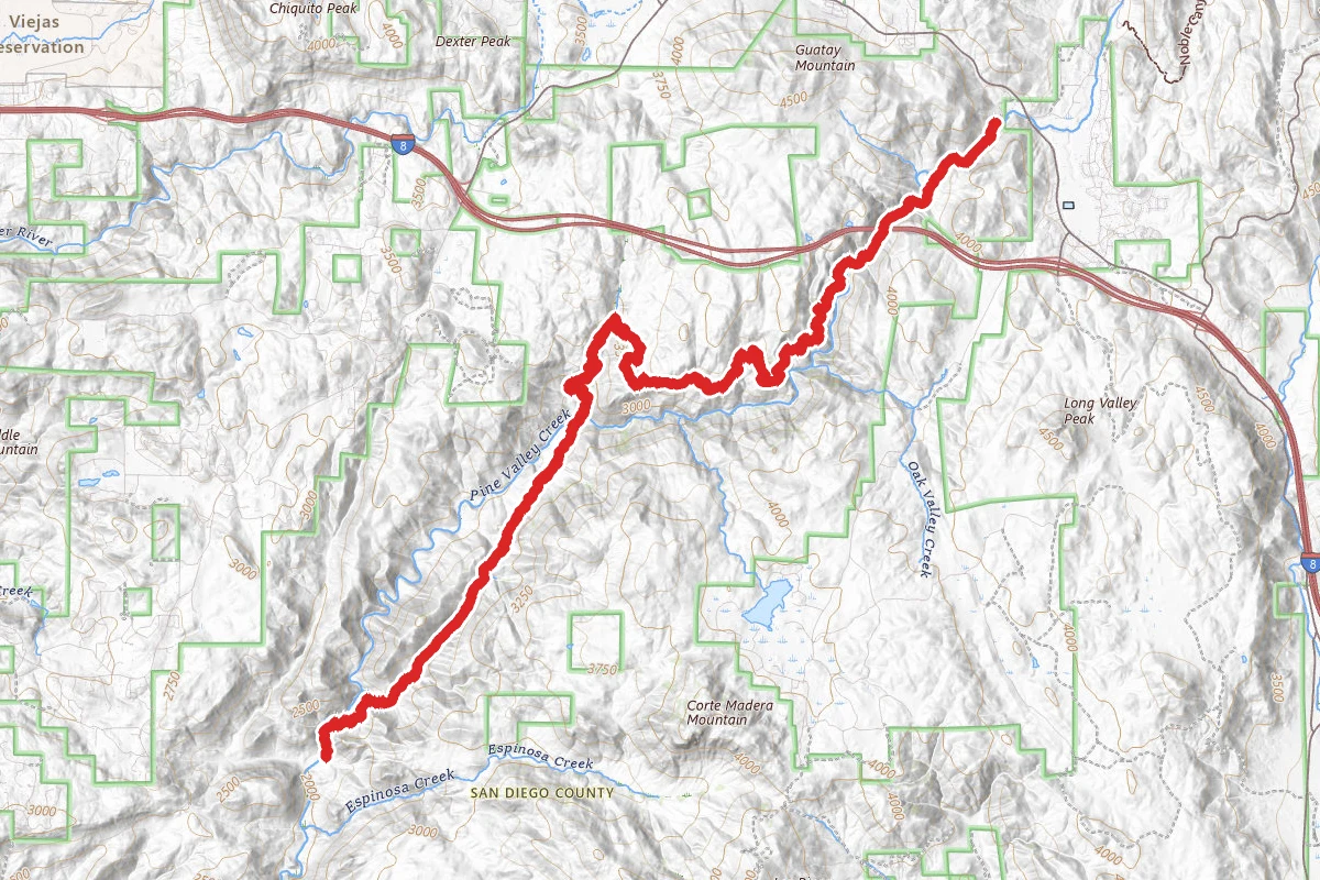 Horsethief Canyon Trail