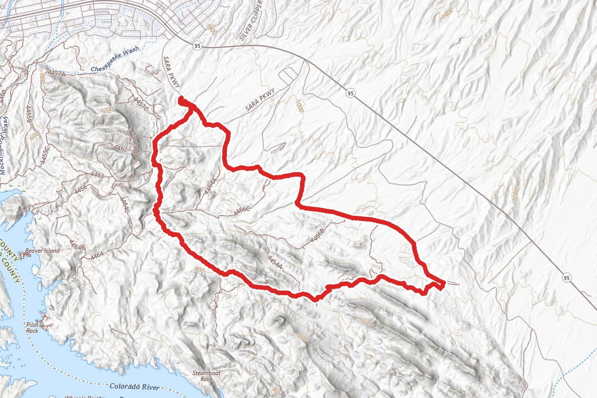 Lake Havasu Watershed Loop