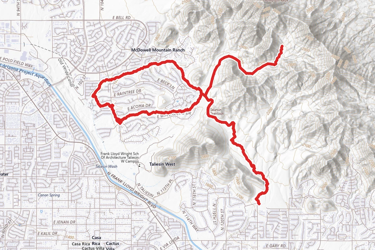 Lost Dog, Taleisin, Quartz and Lost Dog Trail