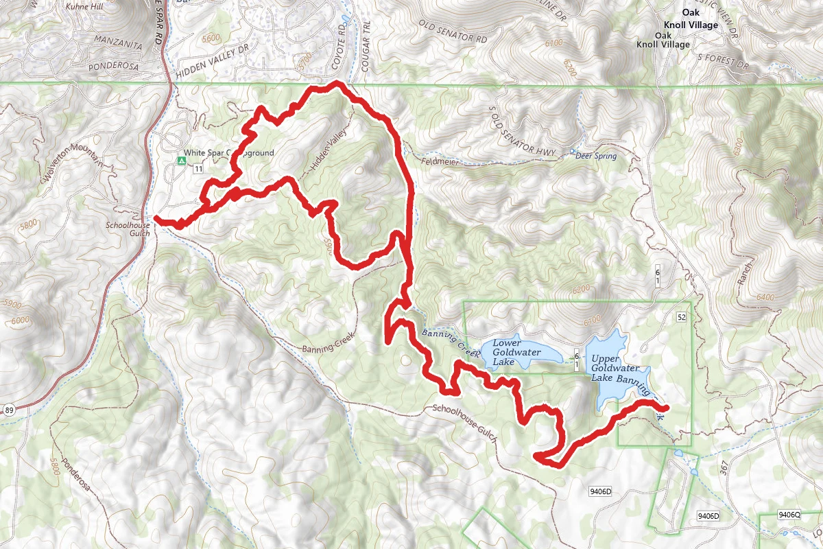 White Spar 396 Trail Loop