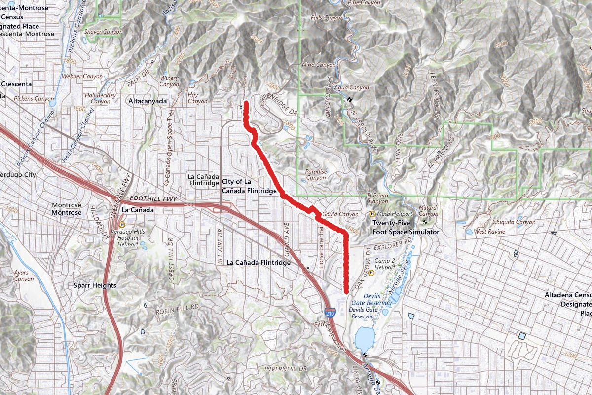 Gould Canyon Trail