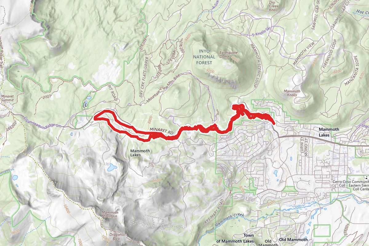 Uptown Downtown Singletrack Loop Trail