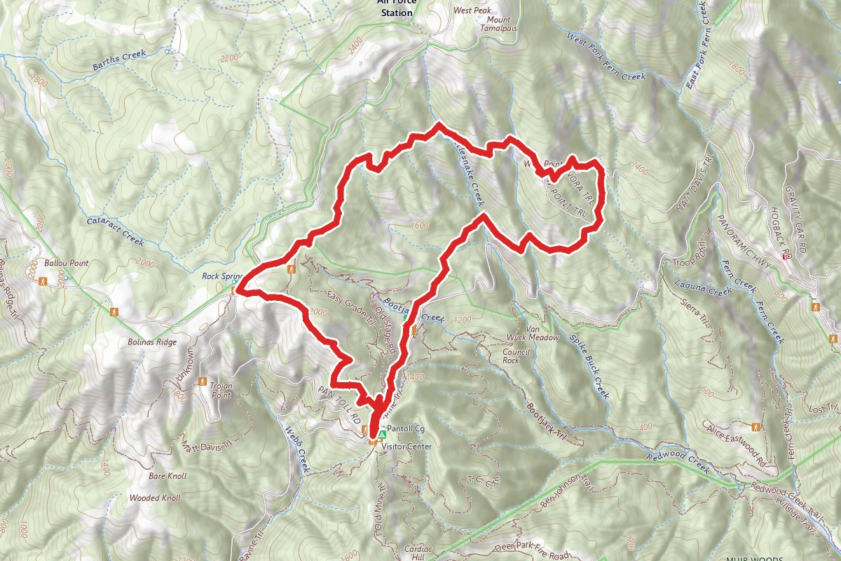 Matt Davis Trail and Rock Spring Trail Loop