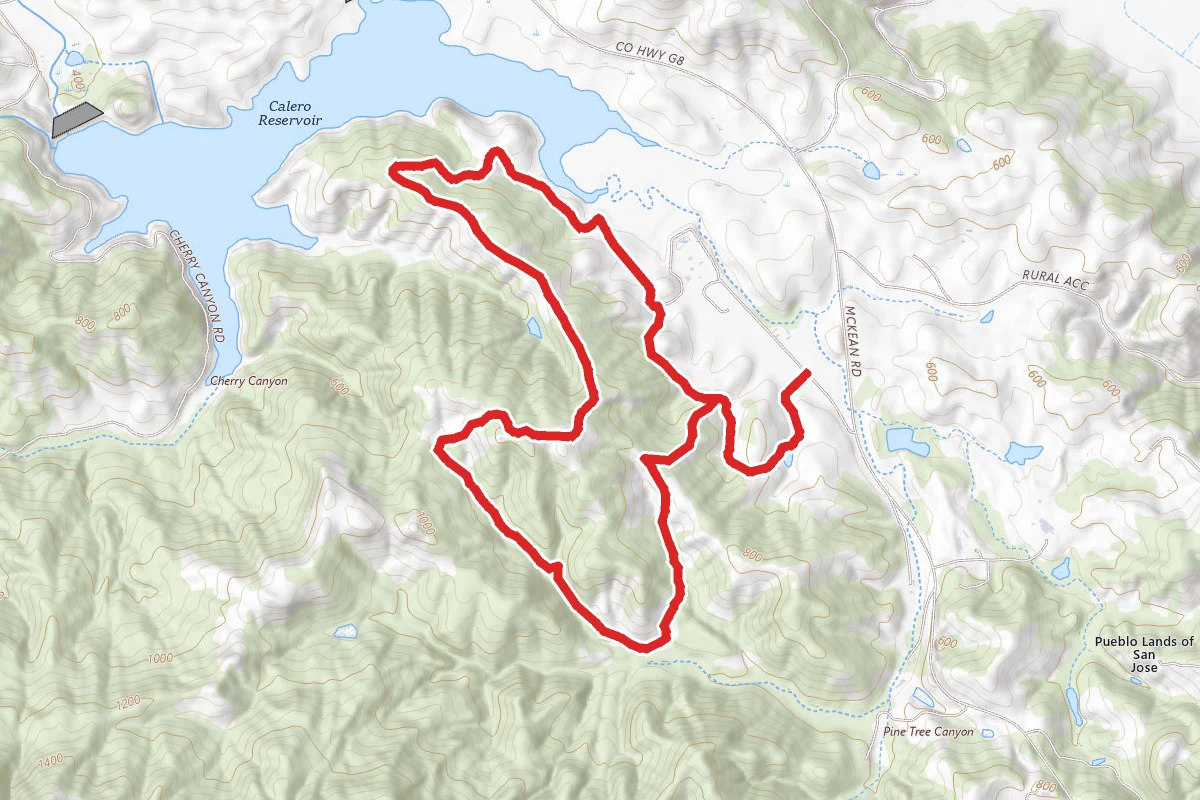 Los Cerritos, Pena, Figueroa and Valecito Loop