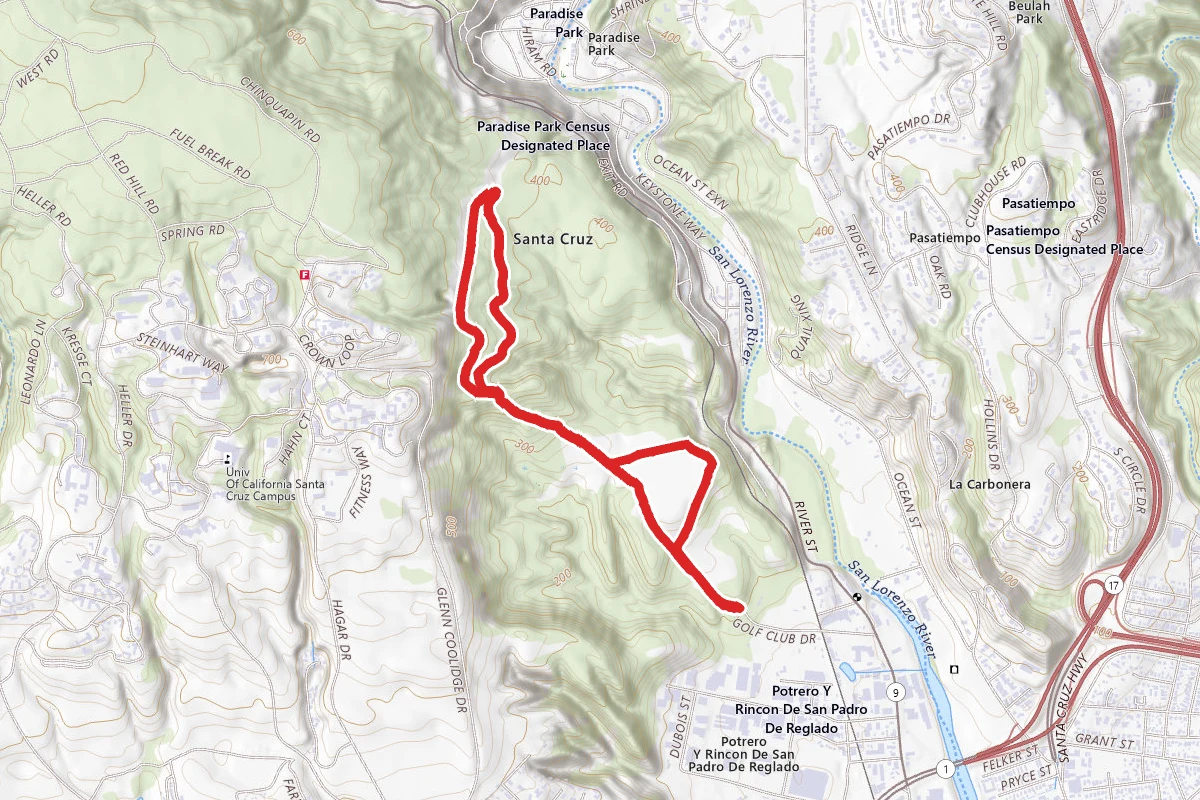 Prairie Trail, Rincon Trail, and Spring Trail Loop