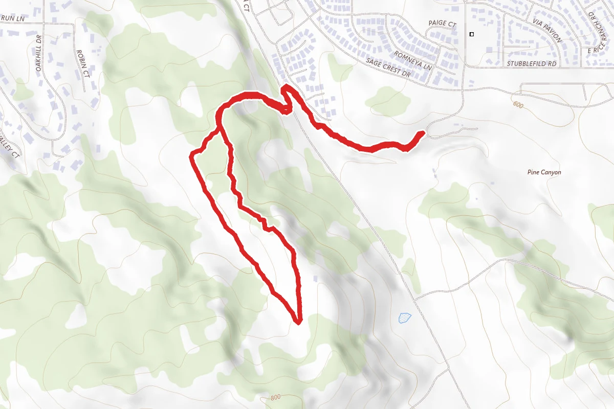 Rice Ranch Dog Park Orcutt Hill Loop
