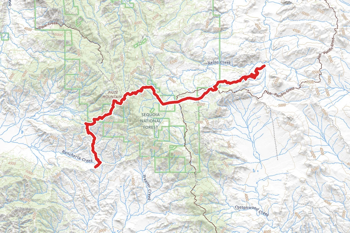 Piute Mountain OHV Trail