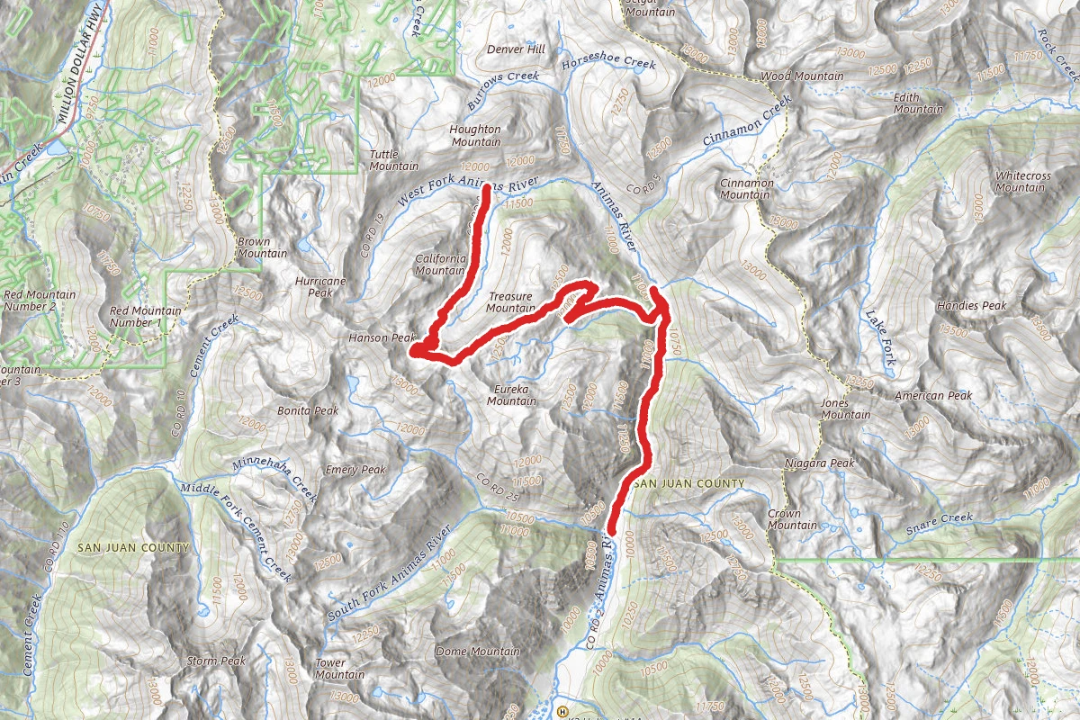 Animas Forks OHV Trail