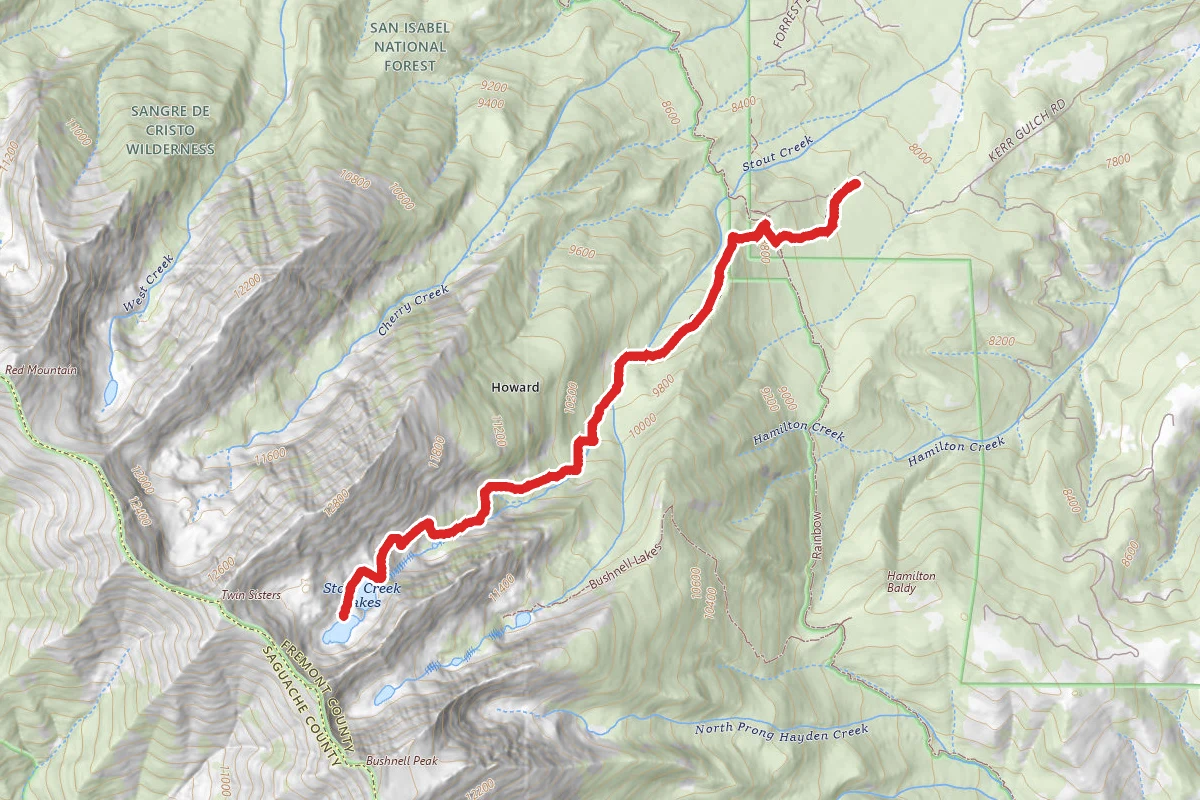 Stout Lakes Trail