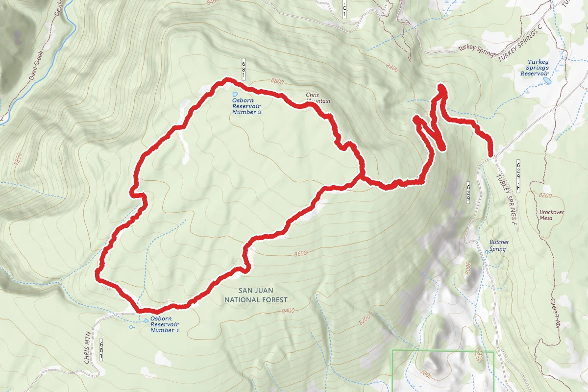 Chris Mountain Loop