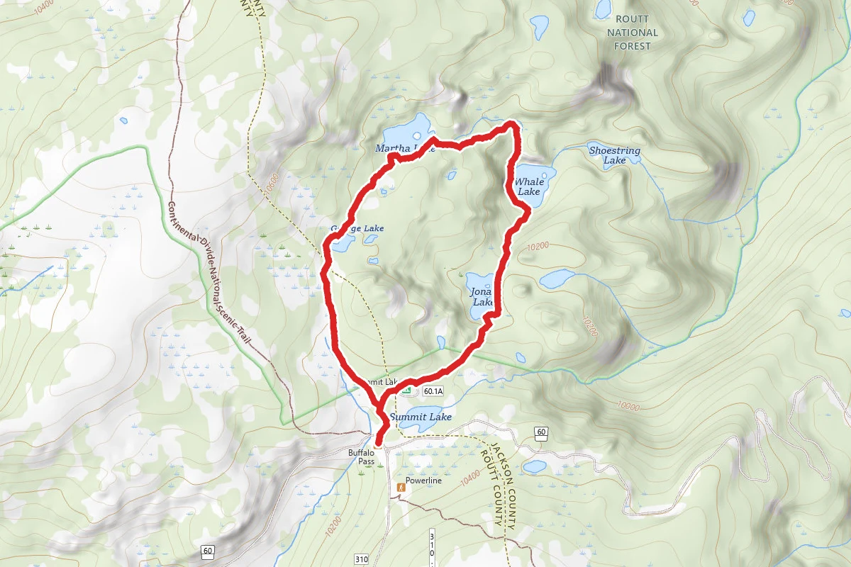 Buffalo Pass Lakes Loop