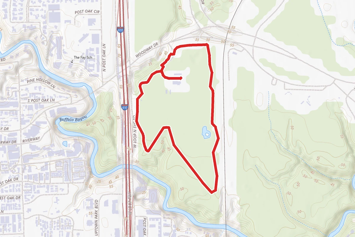Houston Arboretum and Nature Center Outer Loop Trail