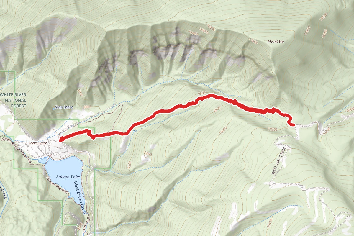 Sneve Gulch Trail