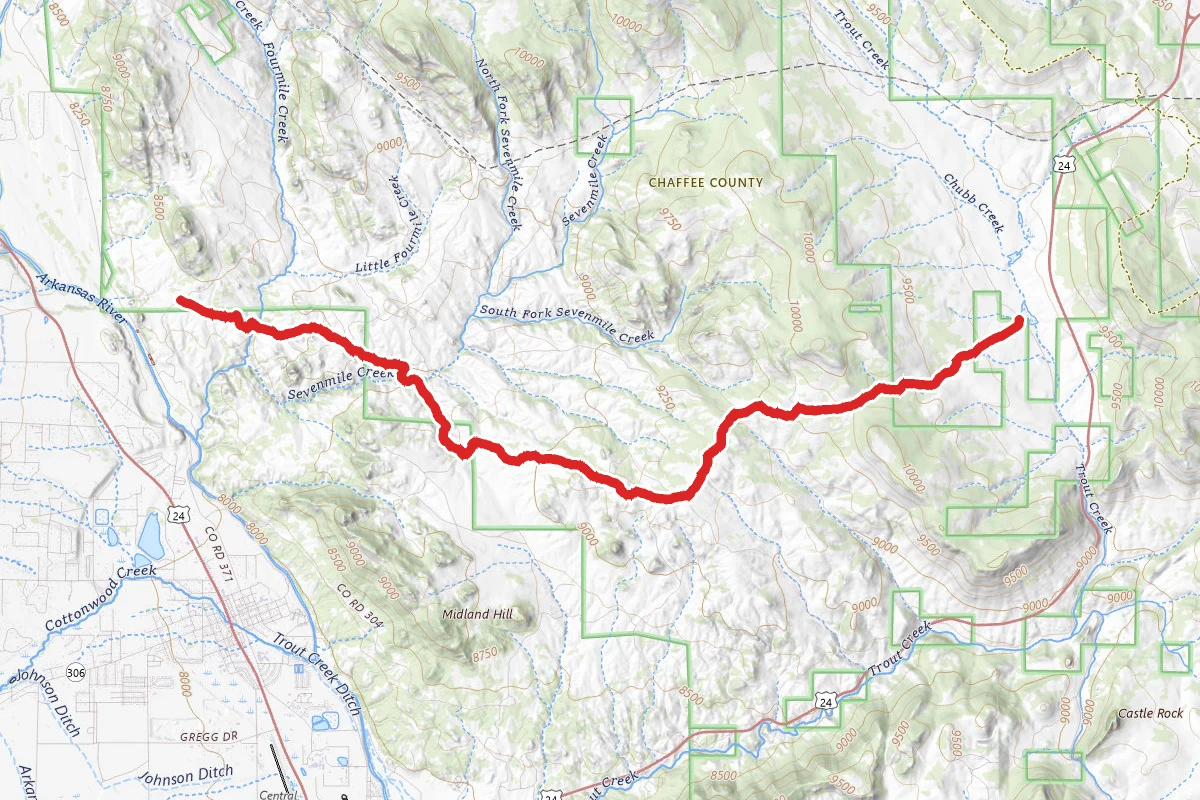 Lenhardy Cutoff OHV Trail