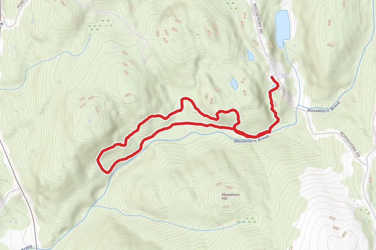 Beardsley Preserve Red Loop