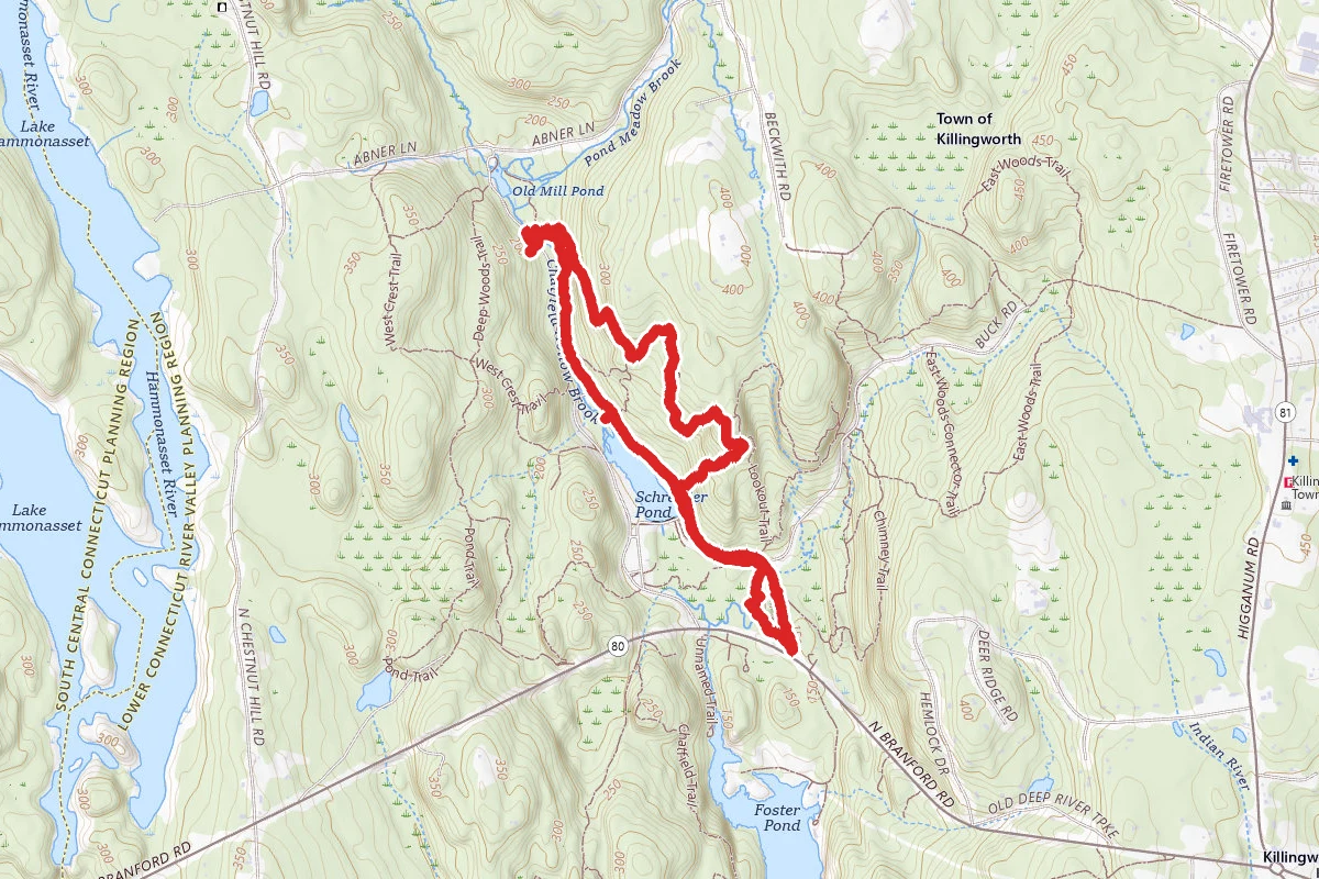 Indian Caves to Red Blazes Loop