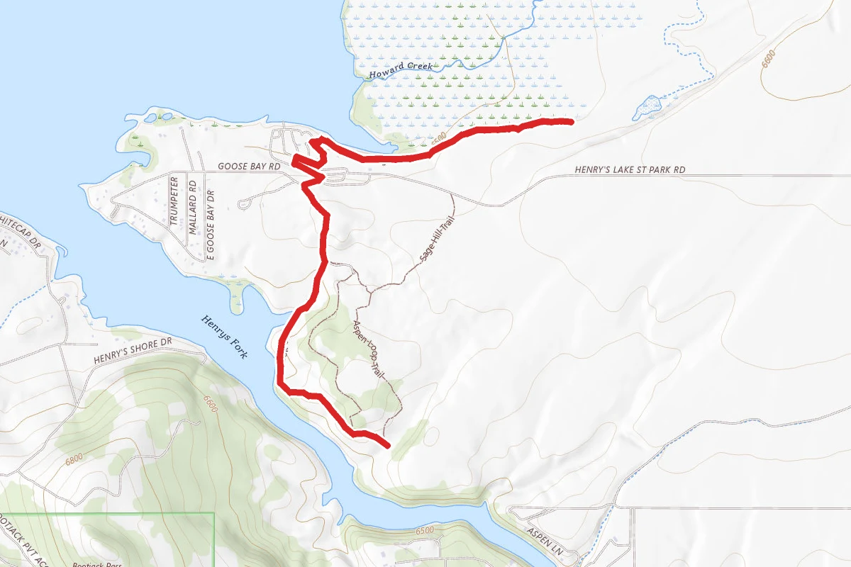 Henrys Lake Trail