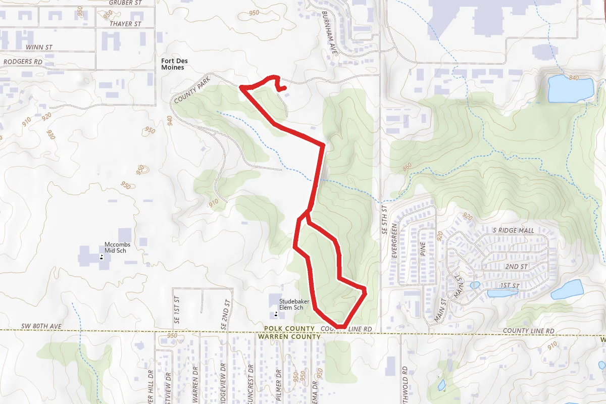 Fort Des Moines Park Nature Trail