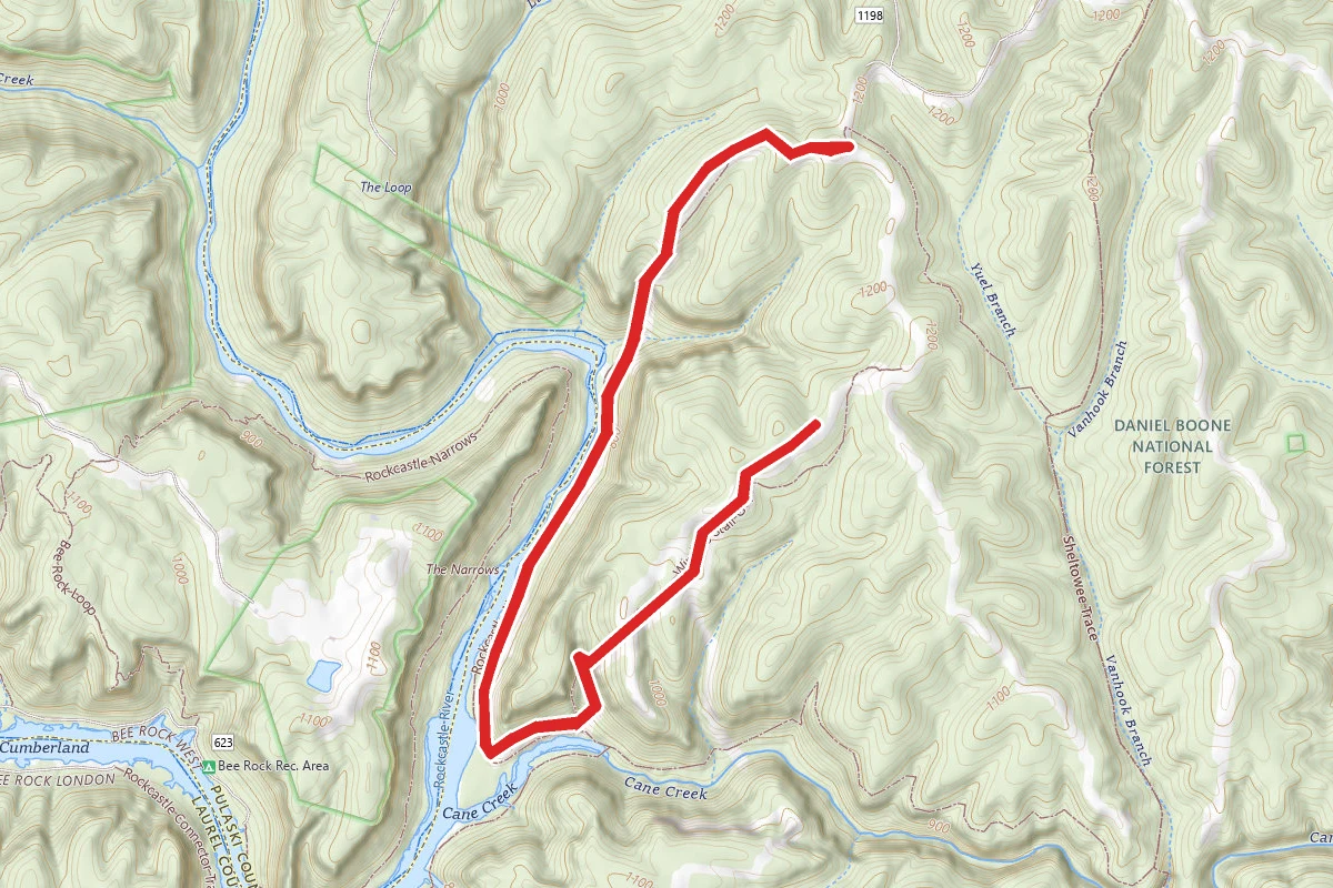 Winding Stair Gap Trail