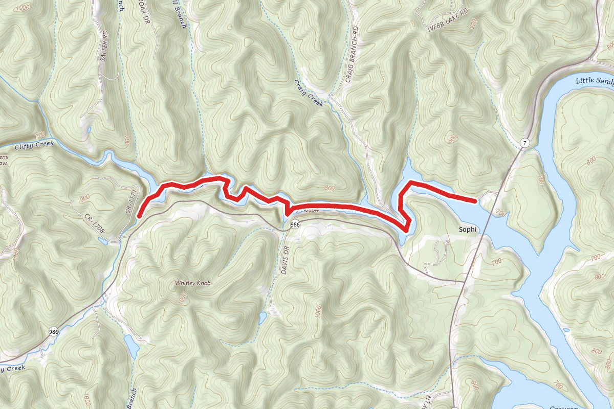 Clifty Falls Paddle Trail