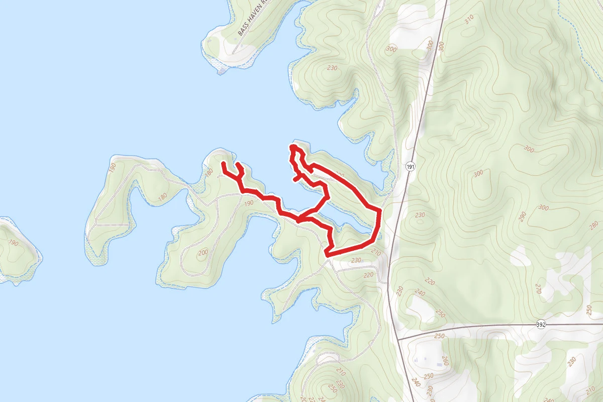 Toledo Bend Reservoir Loop