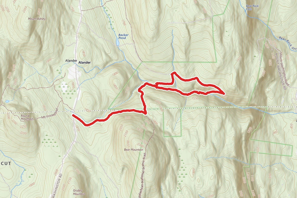 Sages Ravine via Northwest Road