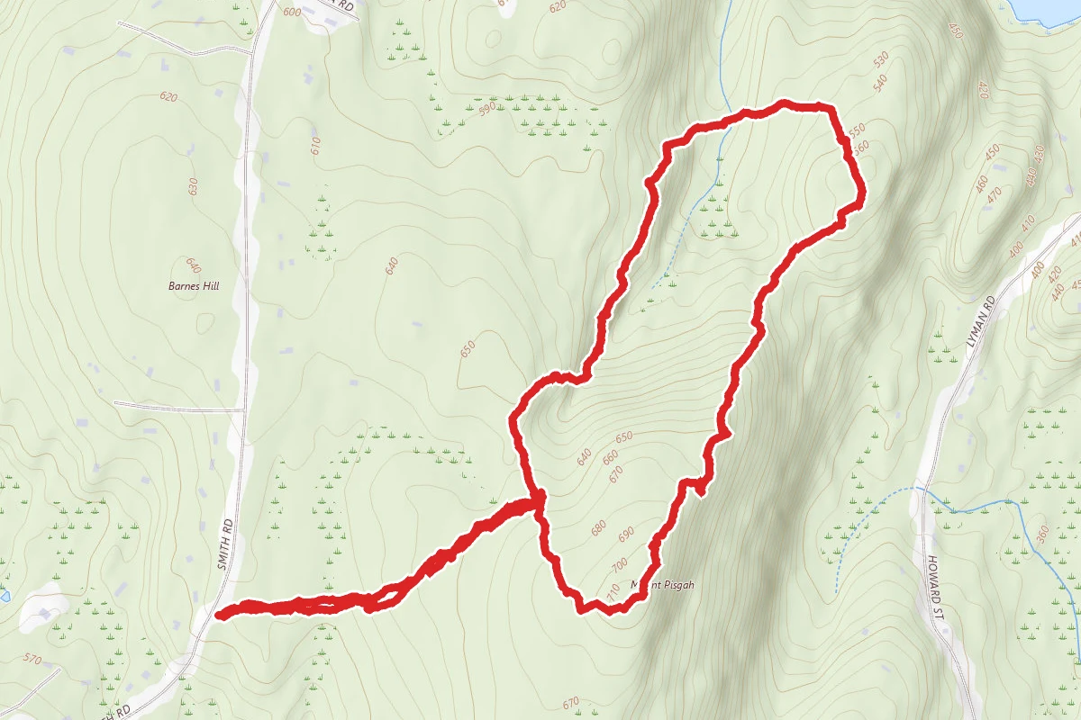 Mentzner Trail to Berlin Road, Tyler and North Gorge Loop