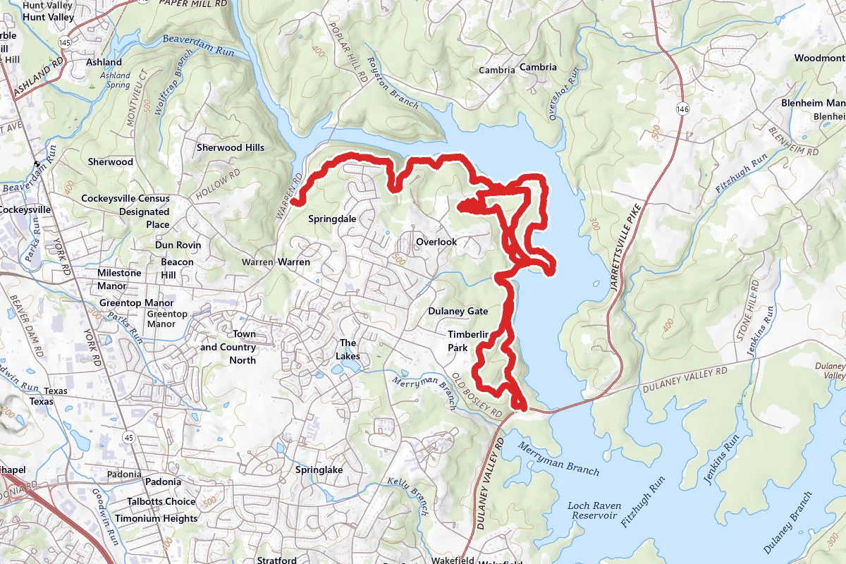 Merryman's Mill Trail