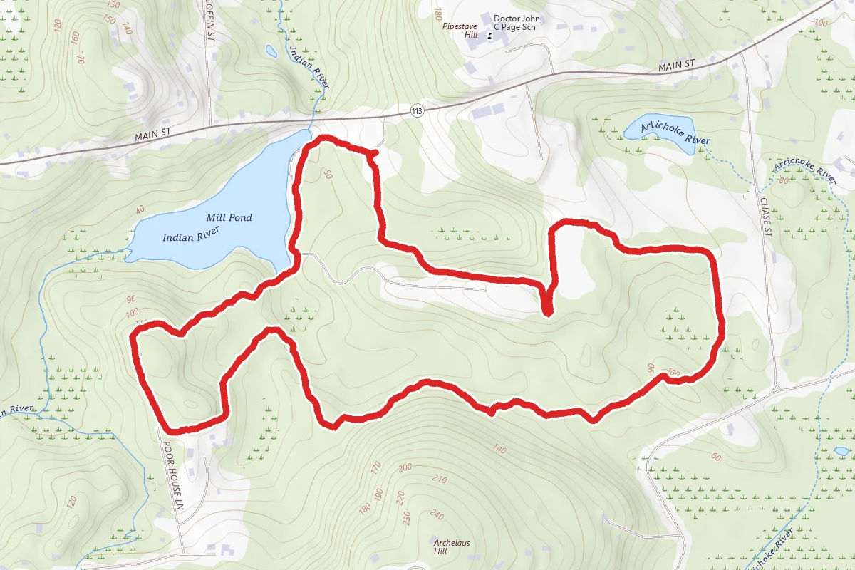 Mill Pond Area Loop