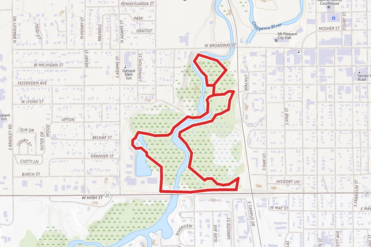 Mill Pond Park Loop Trail