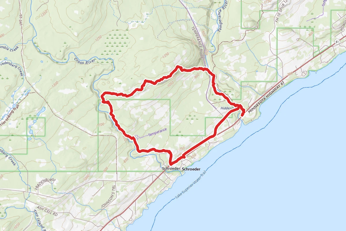 Temperance River, Superior and Citchi-Gami State Trail