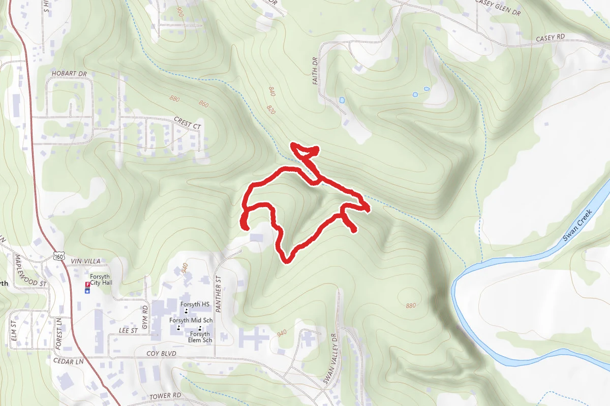 Forsyth Conservation Area Loop