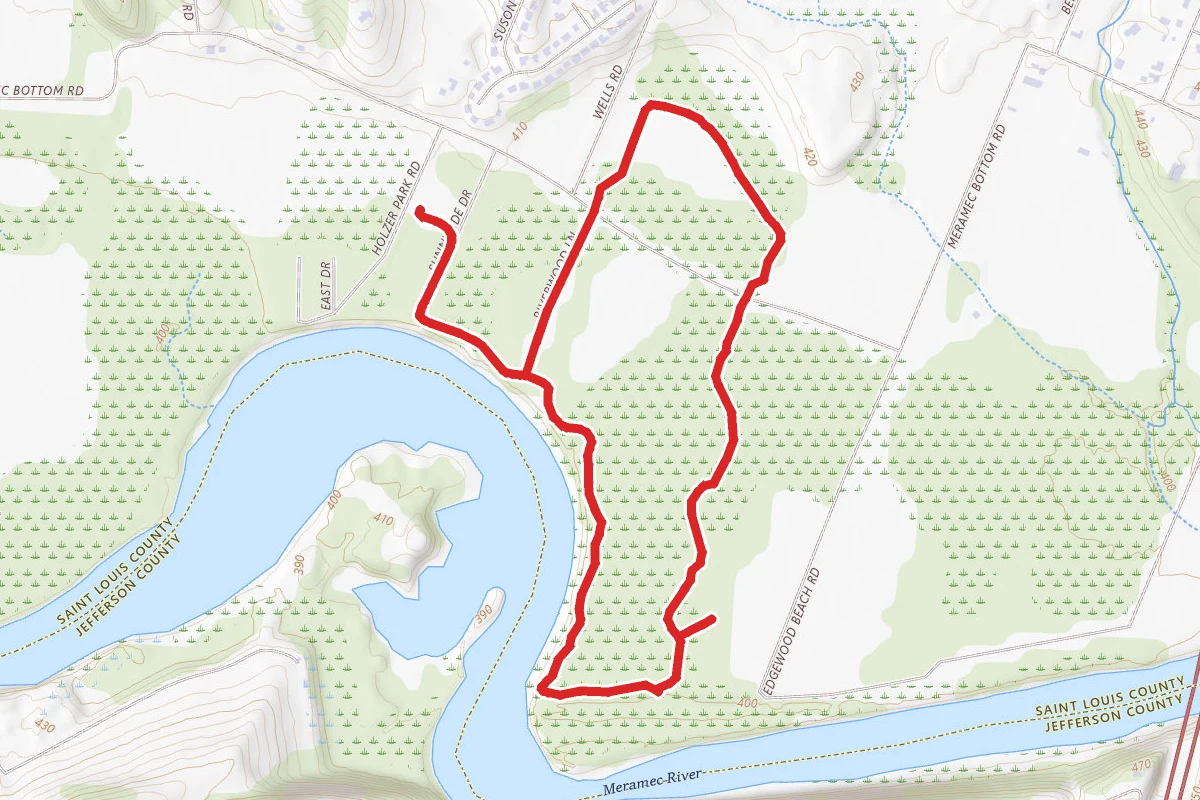 Meramac Greenway and Tall Timbers Trail