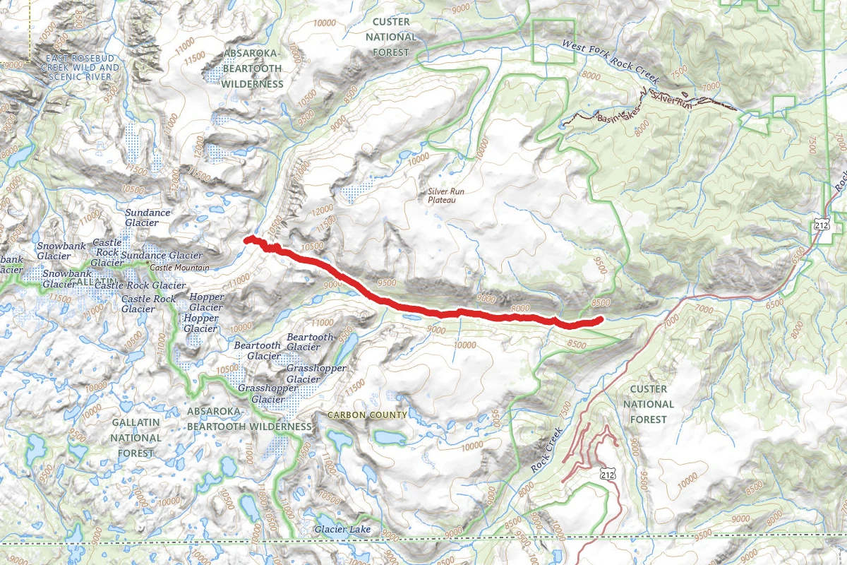 Sundance Pass Trail
