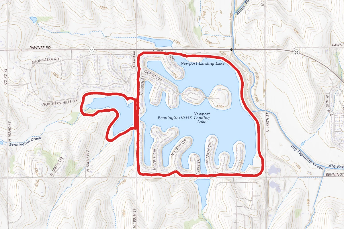 Newport Landing and Prairie View Loop