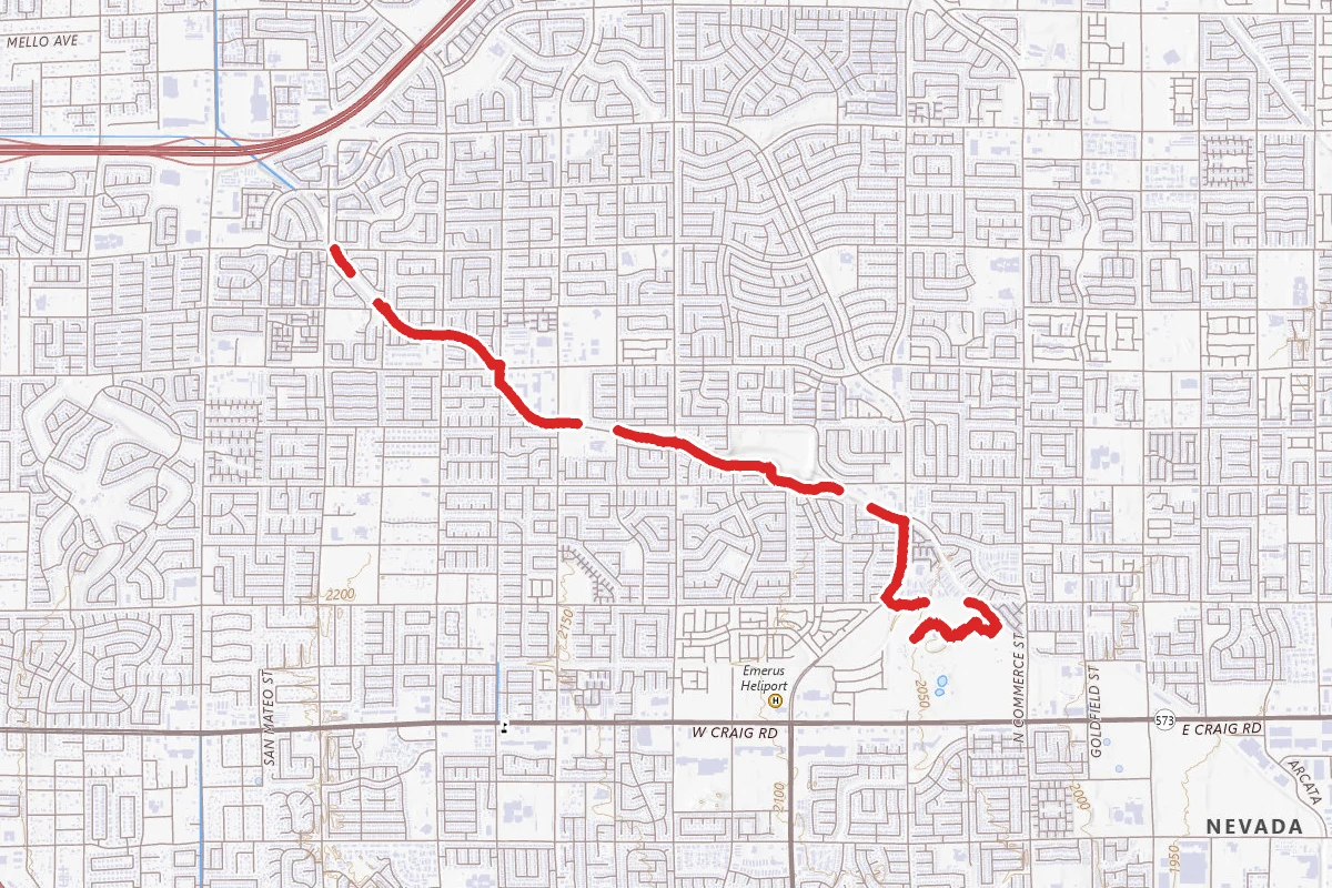 Lower Las Vegas Wash Trail