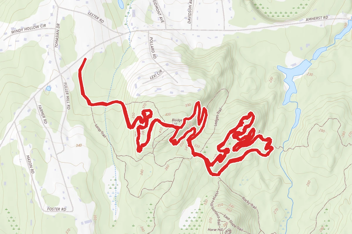 Ledges and Twister Trail Loop