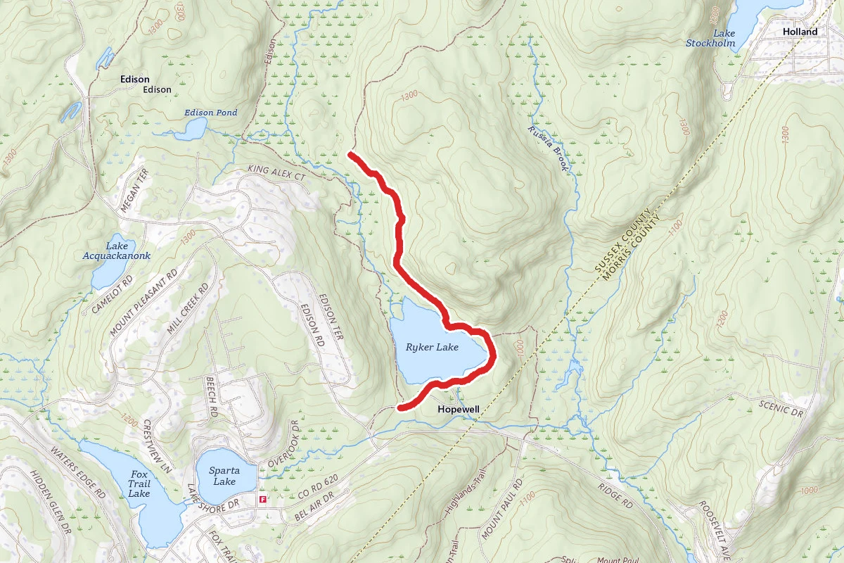 Ryker Lake Trail
