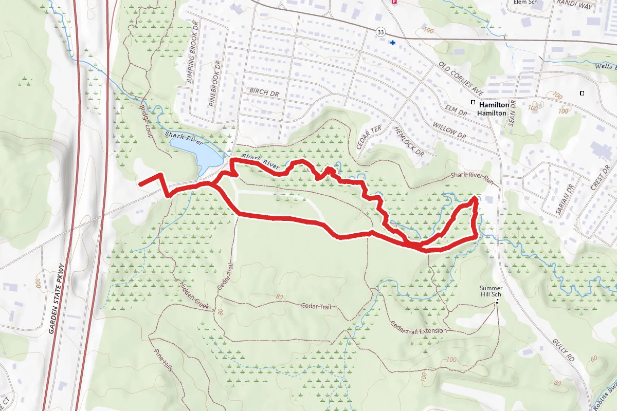 River's Edge and Cedar Trail Loop