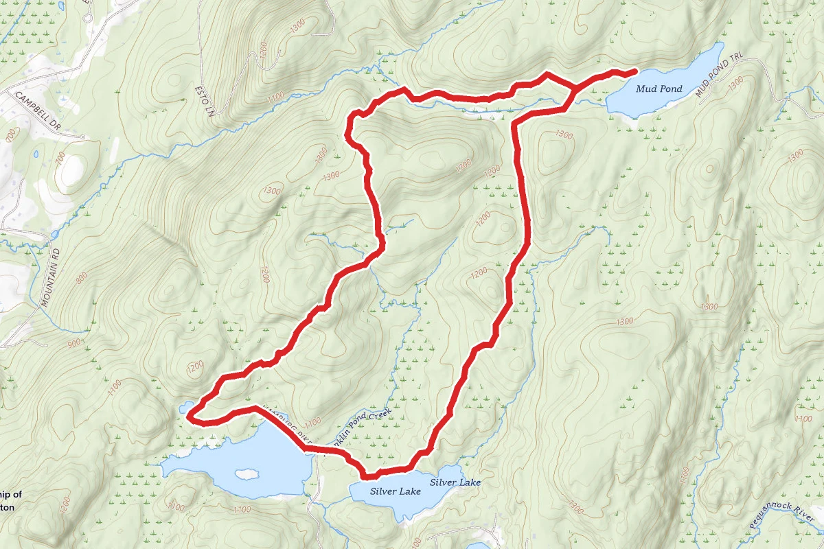 Silver Lake and Mud Pond Loop Trail