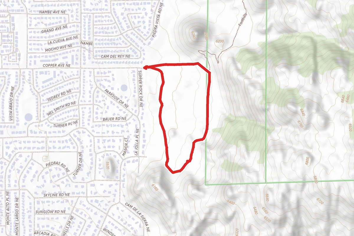 Copper Trailhead Loop