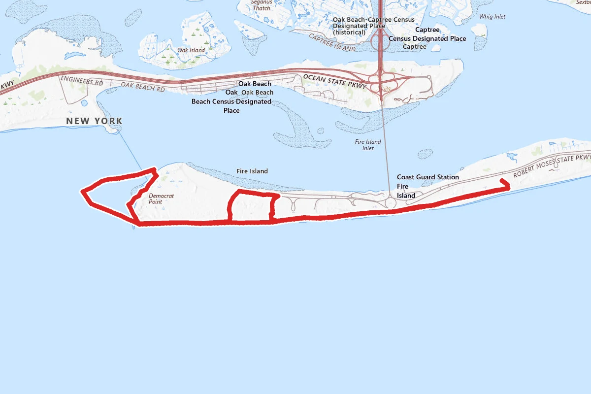 Robert Moses Beach Trail