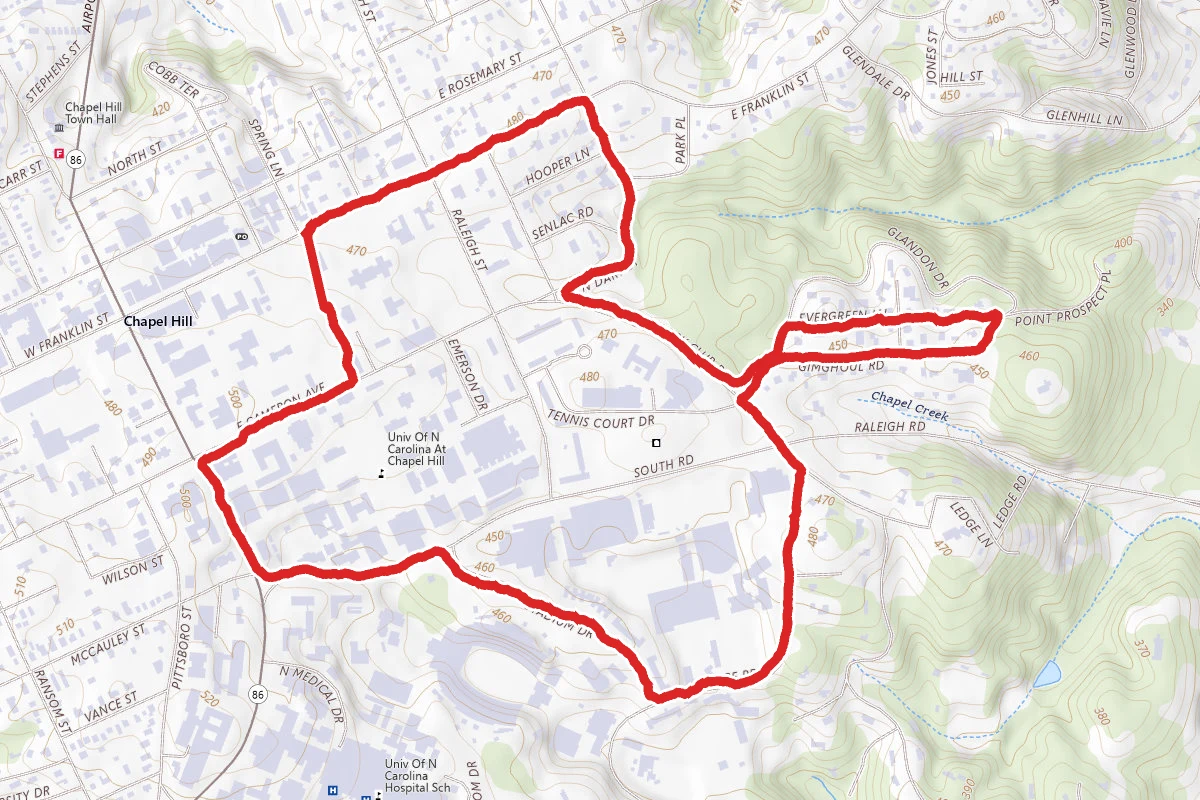 Tar Heels and Franklin Street, Chapel Hill