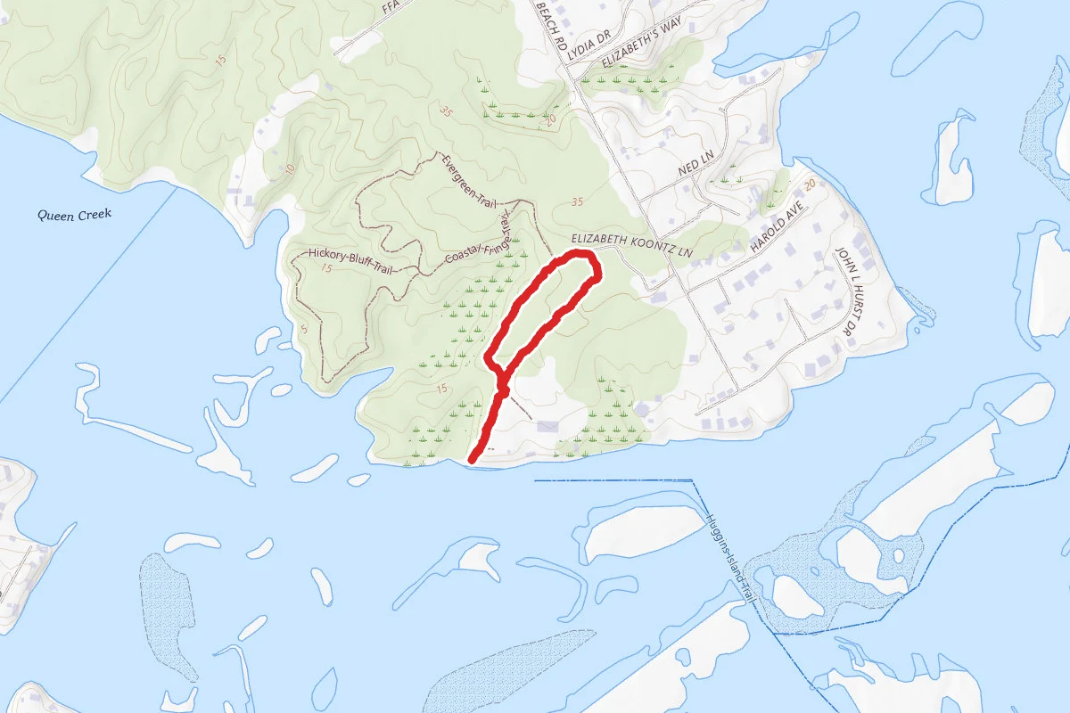 Track Trail at Hammocks Beach