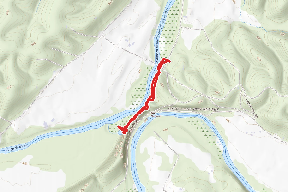Narrows of the Harpeth Trail