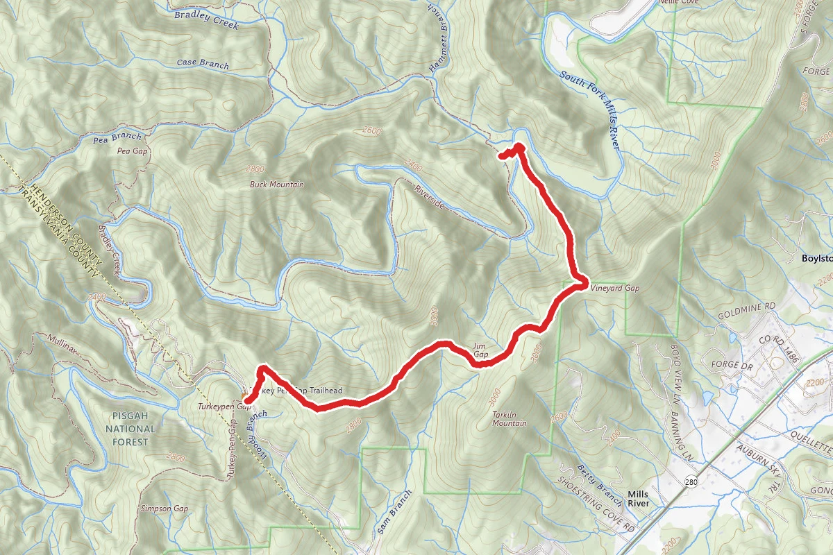 Vinyard Gap