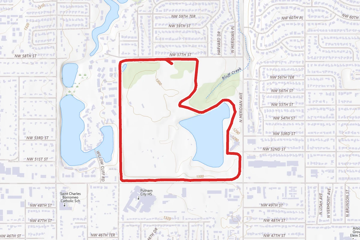 Dolese Youth Park Trail Loop