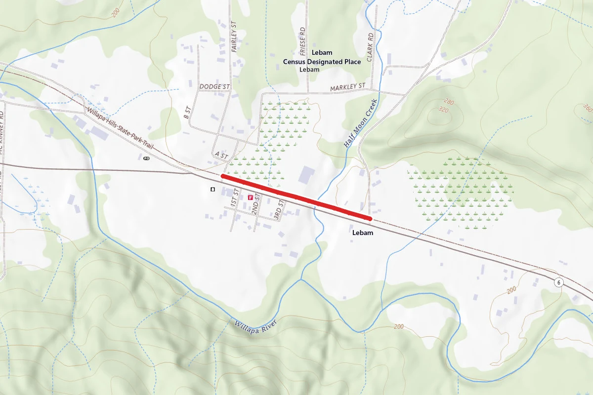 Willapa Hills State Park Trail